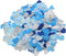 Blue Silver Tissue Paper Heart Confetti Wedding Engagement Bridal Shower Decor Table scatter 1 Inch Pack of 6000...