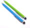 2pack Universal 2 in 1 Touch Stylus Pen for Android Device Mobile Phone Cell Smart Phone Tablet iPad iPhone (Blue & Green)......