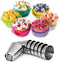 Russian Piping Tips Cake Decorating Complete Set, WOWDECOR 24pcs Baking Supplies Kit Icing Nozzles Flowers Shaped, Frosting Bags and Tips for Begi...