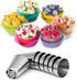 Russian Piping Tips Cake Decorating Complete Set, WOWDECOR 24pcs Baking Supplies Kit Icing Nozzles Flowers Shaped, Frosting Bags and Tips for Begi...