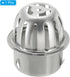 PATIKIL Dome Gutter Guard Filter, 304 Stainless Steel Downspout Strainer, Anti-Blocking Outdoor Gutter Cleaning Tool for Stops Leaves Debris, Fits...