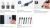 Tombow Mono Graph Multi 2 Color 0.5mm Ballpoint Pen + 0.5mm Mechanical Pencil-Mono Color (CPA-161A)...