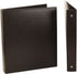 JAM PAPER Premium Crocodile Textured 1 inch Binder - Black 3 Ring Binder - Sold Individually...
