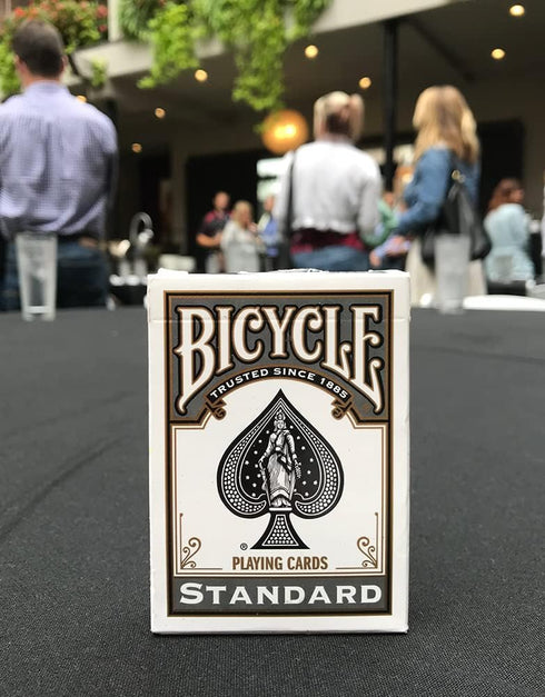 Bicycle Black Playing Cards, Standard Index, 1 Deck...