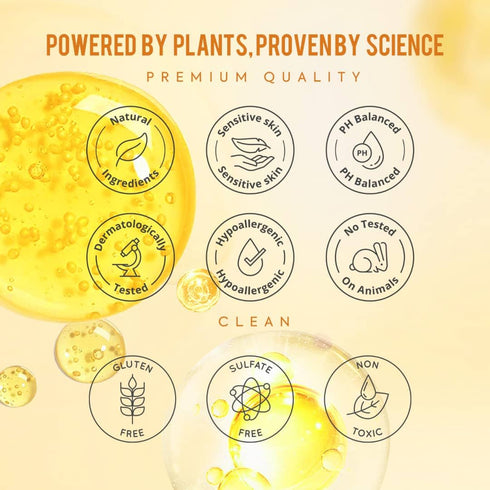 vitamin c face serum hyaluronic acid, vitamin e,Skin care,beauty, korean skin care,personal care products, Anti ageing,Anti wrinkles, Smoother and...