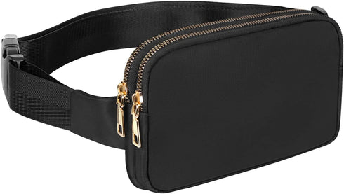 Geestock Small Belt Bag, Fanny Packs for Women&Men, Fashionable Waterproof Waist Pack, Crossbody Bag Purse, Everywhere Belt Bag, with Adjustable S...