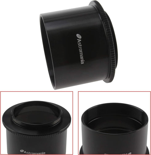 Astromania 2" T-2 Focal Camera Adapter for SLR Cameras - Simply Attach Your Camera to The Telescope...