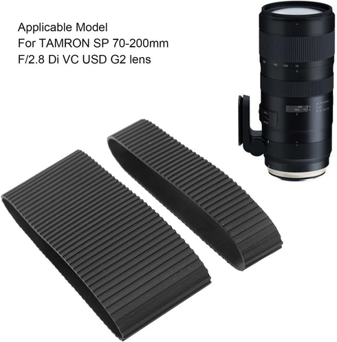 Lens Zoom Grip Rubber Ring, Lens Grip Rubber Circle and Focusing Ring Lens Repair Parts Compatible with for TAMRON SP 70?200mm F2.8 VC...