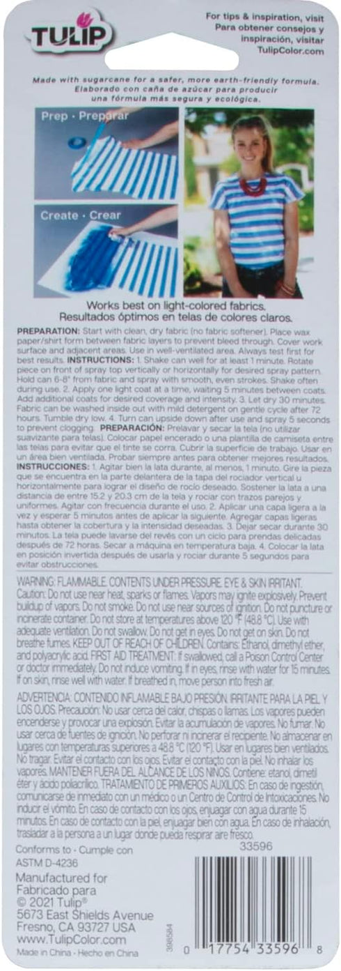 Tulip ColorShot Instant Spray Fabric Color 3oz. Neon Pink...