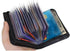 Credit Card Holder Wallet RFID Blocking Leather Wallet for Men and Women with Zipper, Huge Storage Capacity...
