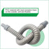 Forestchill Drain Hose for Portable Air Conditioner, Plastic Insulated Foam AC Drain Pipe, 1.9ft (60cm), Gray...