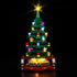 cooldac Light Kit for Lego 40338 Creator Christmas Tree, Lighting Kit Compatible with Lego 40338 Without Building Block Model-Remote Control Versi...