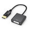 DisplayPort to DVI Adapter, DisplayPort to DVI-D Single Link Adapter Male to Female Compatible for Lenovo, Dell, HP with Computer, Desktop, Laptop...