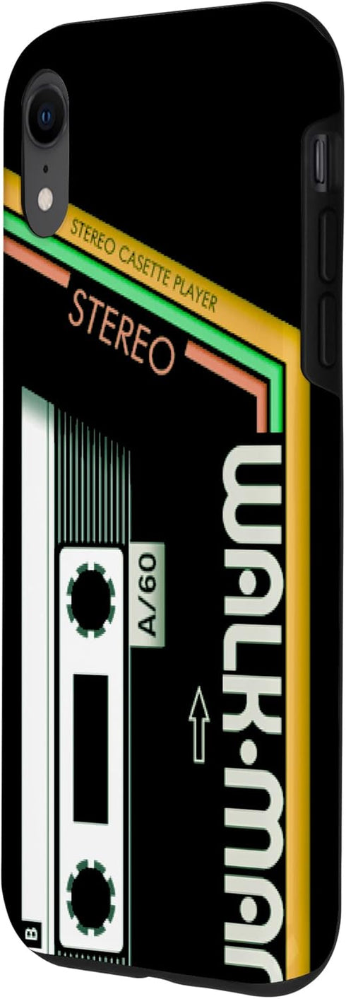 iPhone XR Vintage Walkman Retro 80s 90s Music Cassette Case...