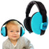 Baby Headphones for Noise Protection - 1 Count Blue Over-Ear - Adjustable Headband & Padded Earcups - Infant Noise Blocking Earmuffs & Toddler Ear...