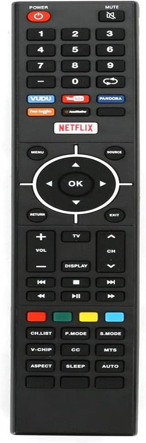 New Replaced Remote Control Fit for SEIKI TV SE32HY19T SE-50FYT SE58GY27T SE58GY27T SE50FYT VUDU YouTube Netflix...