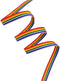 50 Yards Rainbow Ribbon Grosgrain Ribbons for Gift Wrapping Jewelry Making DIY Crafts Party Favors (15mm)...