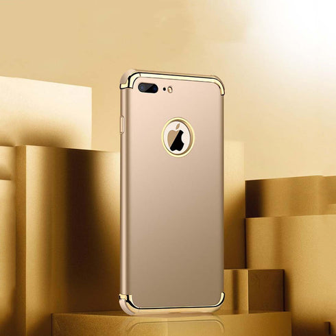 Compatible for iPhone 8 Plus Case, Ultra Slim Flexible Matte Cover Case for iPhone 8 Plus (Gold)...