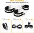 Universal TMKOOL 10 Pack Stainless Steel 1/2" Cable Rubber Cushioned Clamp, Insulated Clamp, Metal Clamp, Tube Holder Fastener for Tube, Pipe or W...