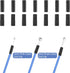 50 Pieces Bicycle Shift/Brake Cable End Cap 4mm and 5mm Bike Brake Cable End Cap Brake Cable Housing End Caps for Road Bicycle...
