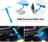 USB Flexible Fan, Mini Portable Cooling Fans USB Powered for Power Bank Laptop PC AC Charger - 2 Pack (Blue)...