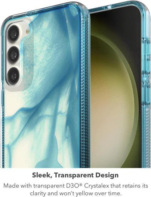 Gear4 ZAGG Milan Snap Case - MagSafe Compatible Clear Case with Beautiful Detailing - for Apple iPhone 13 Pro Max - Rose,702008222...