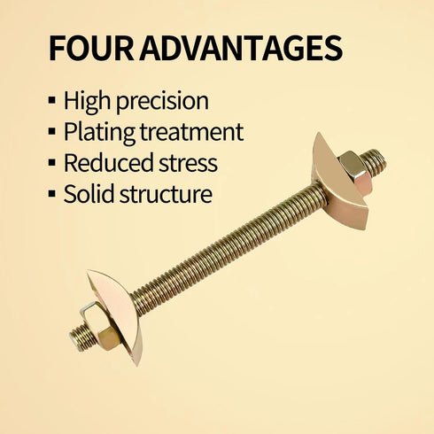 Furniture Fastening Connectors?Countertop Connector,Table Top Fasteners,Furniture Bolts Nuts Joint Miter Draw Bolt Countertop Flip Connector for B...