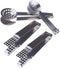 4 Pcs Stainless Steel Tea Bag Tongs Teabag Squeezer Strainer Holder Grip Metal Spoon Mini Sugar Clip Kitchen Bar Tools...