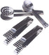 4 Pcs Stainless Steel Tea Bag Tongs Teabag Squeezer Strainer Holder Grip Metal Spoon Mini Sugar Clip Kitchen Bar Tools...
