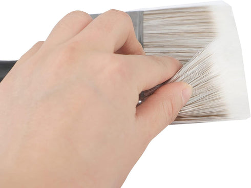 4" Large Paint Brush, Soft Tip Paint Brushes for Walls, Brush for Painting, Quick Decking, Fence, Walls and Furniture Paint Application for Painti...