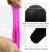 2 PCS Car Gear Shift Cover, Elastic Silicone Auto Gear Shift Knob Cover with Massage Design, Anti-Slip Manual Gear Shift Stick Protector, Car Acce...