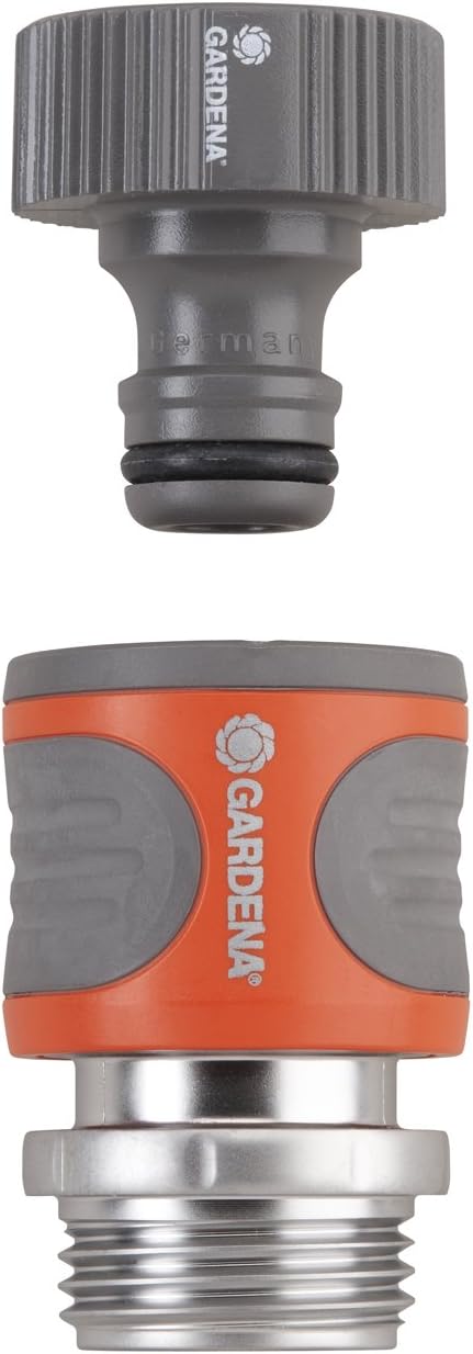 GARDENA Hose Connector Set-Female Premium Metal...