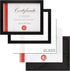 Frametory, 8.5 x 11 Picture Frame with Back Hangers for Wall Display, Easel Stand for Tabletop, for Certificates, Documents, Awards, Acknowledgeme...