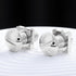 Functional Silver Nut and Bolt Cufflinks For Men With Gift Box...