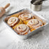8x8 Foil Pans 8 Inch 40 OZ Square Baking Cake Box with Lids Heavy Duty roasting Disposable Aluminum Foil Tins Portable Food Oven Trays cooking Con...