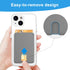 SHANSHUI 3 Pack Phone Card Holder Ultra Slim Phone Credit Card Holder Stick on Wallet Anti-Lost Design Phone Wallet Pocket Compatible for iPhone a...