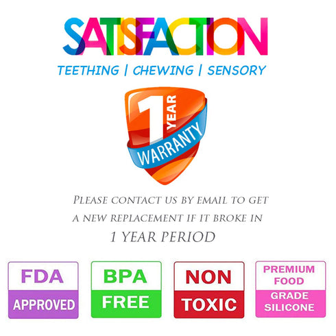 X Hollow Chew Tubes Sensory Chew Toys for Autistic Children(2 Pack), Alt. to Chew Necklaces for Sensory Kids, Teething, Oral Motor Stimulation, AD...