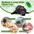 Dog Toys for Aggressive Chewers, Squeaky Tough Dog Chew Toys for Large Medium Small Dogs, Indestructible Durable Nylon Dog Toy, Encourage Natural ...
