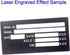 Anodized Aluminium Laser Engraved Mount Metal Plate Etching Sheets 100X50mm Round Corner with Adhesive (1 Color 1PCS, Blank, 4PCS)...