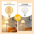 LEOOLS Dimmable G25 led Bulb 60W E26 led Edison Bulb CRI95 Warm White 600LM Amber Glass e26 6W led Globe Bulb for Ceiling Fan,Chandelier,Vanity Li...