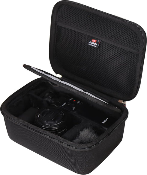 EVA Hard Storage Case for Sony ZV E-10 Interchangeable Lens Mirrorless Vlog Camera Kit, Shockproof Protective Container Bag...