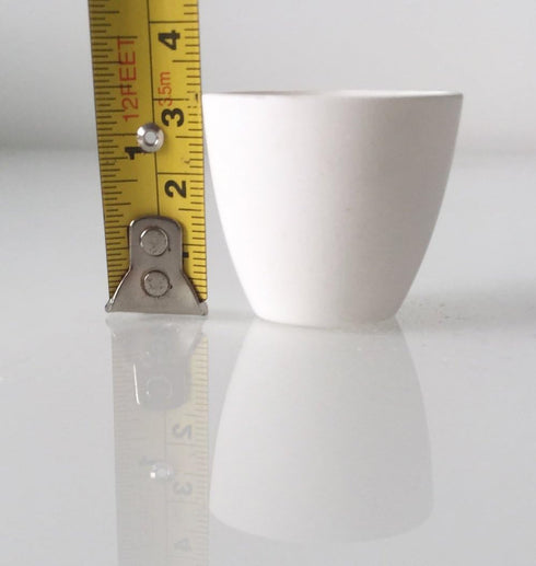 OTOOLWORLD 99.3% Alumina Crucible Al2O3 Assay Crucible for Lab Laboratory (20ml)...