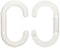 Mr. Chain 50701 White Plastic Master Link, 2" link, 25 Count...