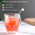 Bear Cute Mugs Kawaii Double Wall Glass Coffee Tea Mill Yogurt Cup Funny Novelty Gift for Women Her Friends Office Birthday Christmas...