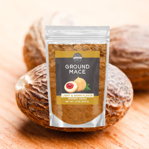 Birch & Meadow Ground Mace, 8 oz, Warm Spice, Hints of Nutmeg, Curries & Desserts...