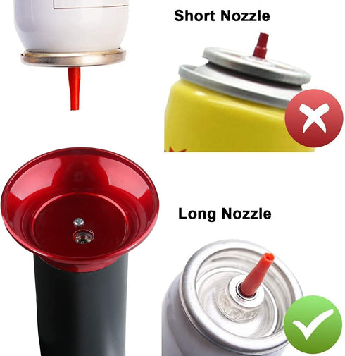 Butane Torch, Kitchen Torch Lighter, Cooking Refillable Torch with Adjustable Flame and Safety Lock for Desserts, BBQ, Kitchen (Butane Gas Not Inc...