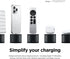elago D Stand Charging Station Compatible with Apple Devices - Charging Dock Compatible with Apple TV Remote, Compatible with iPhone and More, Pre...