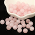 45pcs 8mm Natural Stone Beads Rose Quartz Beads Crystal Gemstone for Jewelry Making, DIY Bracelet Necklace...
