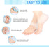 Wonderwin Gel Heel Cups,Breathable Heel Protectors for Cracked Heels, Heel Spurs, Plantar Fasciitis,Medical-Grade Heel Cups for Men & Women's Heel...