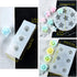 FineInno 3pcs Mini Flower Resin Mold,3D Rose Silicone Molds,Epoxy Casting Mould,DIY Crystal Craft,Necklace, Earring, Jewelry,Pendants Making Ornam...